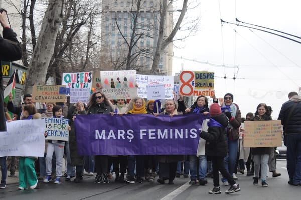 Феминистский Марш в Молдове: Борьба за Равные Права и Против Сексуального Насилия в Честь Международного Женского Дня